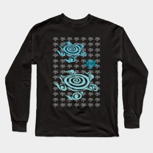 Turtle Tribaal Long Sleeve T-Shirt